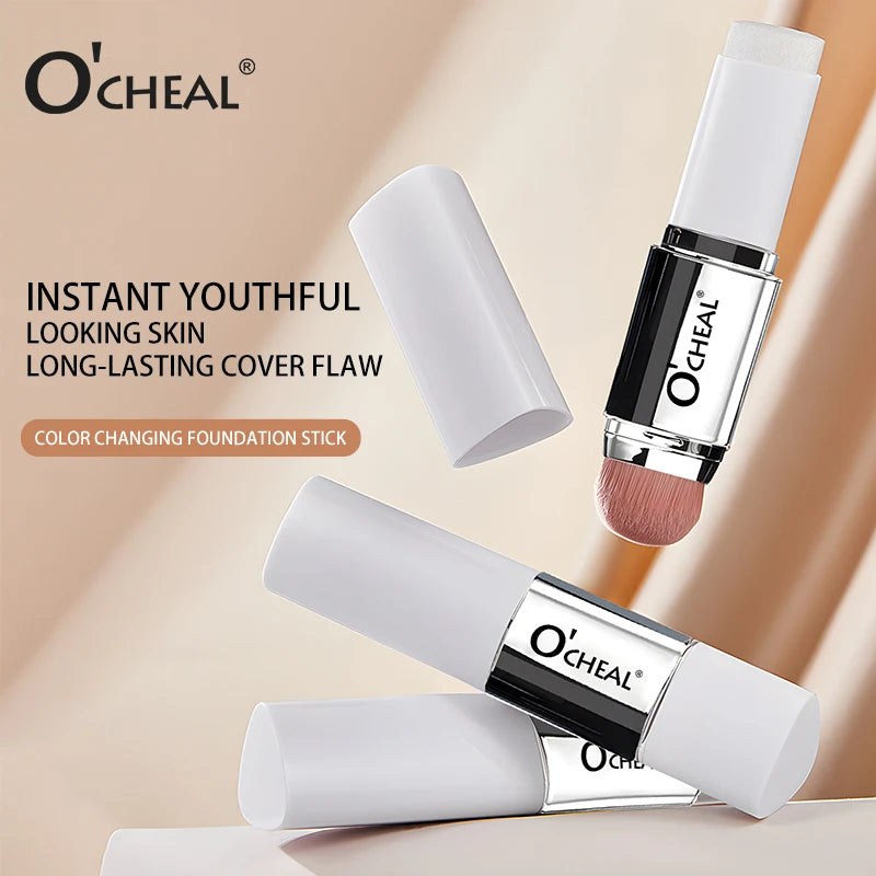 💎 Fond de Teint Stick Premium Caméléon – Haute Couvrance, Fini Mat Naturel & Teint Parfait