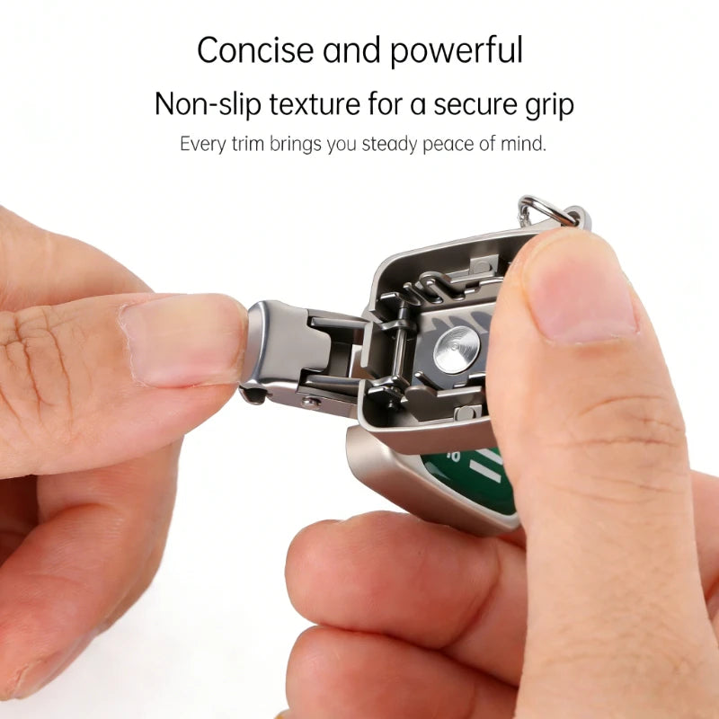 Coupe-Ongles de Précision avec Réservoir Intégré