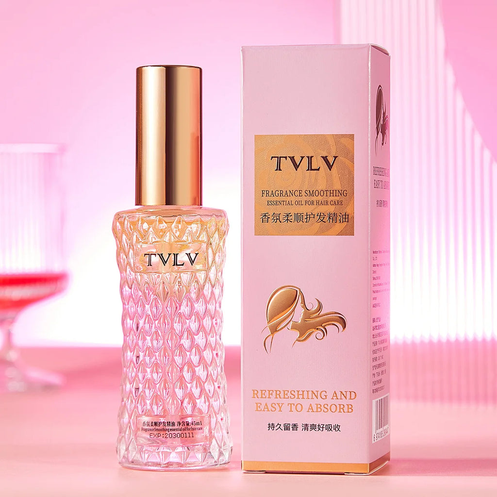 Huile Capillaire Parfumée 2-en-1 – Soin Réparateur Intensif, Nettoyage en Profondeur et Fraîcheur du Cuir Chevelu pour des Cheveux Doux, Brillants et Soyeux