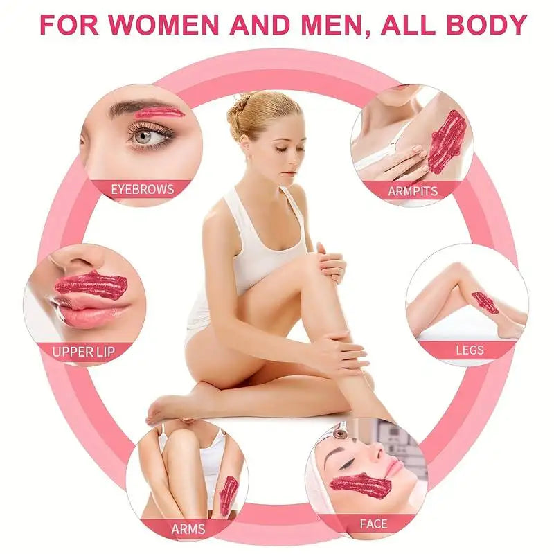 AquaWax Elite™ | Perles de Cire Premium 50 g – Épilation Professionnelle Longue Durée