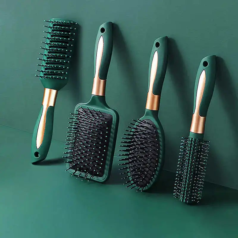 Brosse De Massage Pour Cuir Chevelu - Stimule et Démele en Douceur