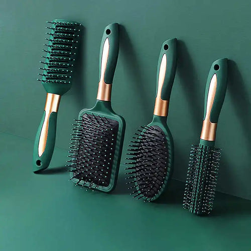 Brosse De Massage Pour Cuir Chevelu - Stimule et Démele en Douceur
