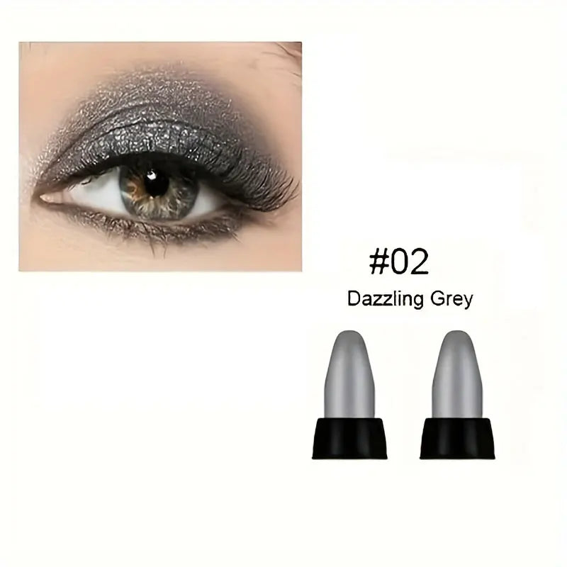 Eyeliner Pailleté Waterproof -16 Couleurs Longue Tenue