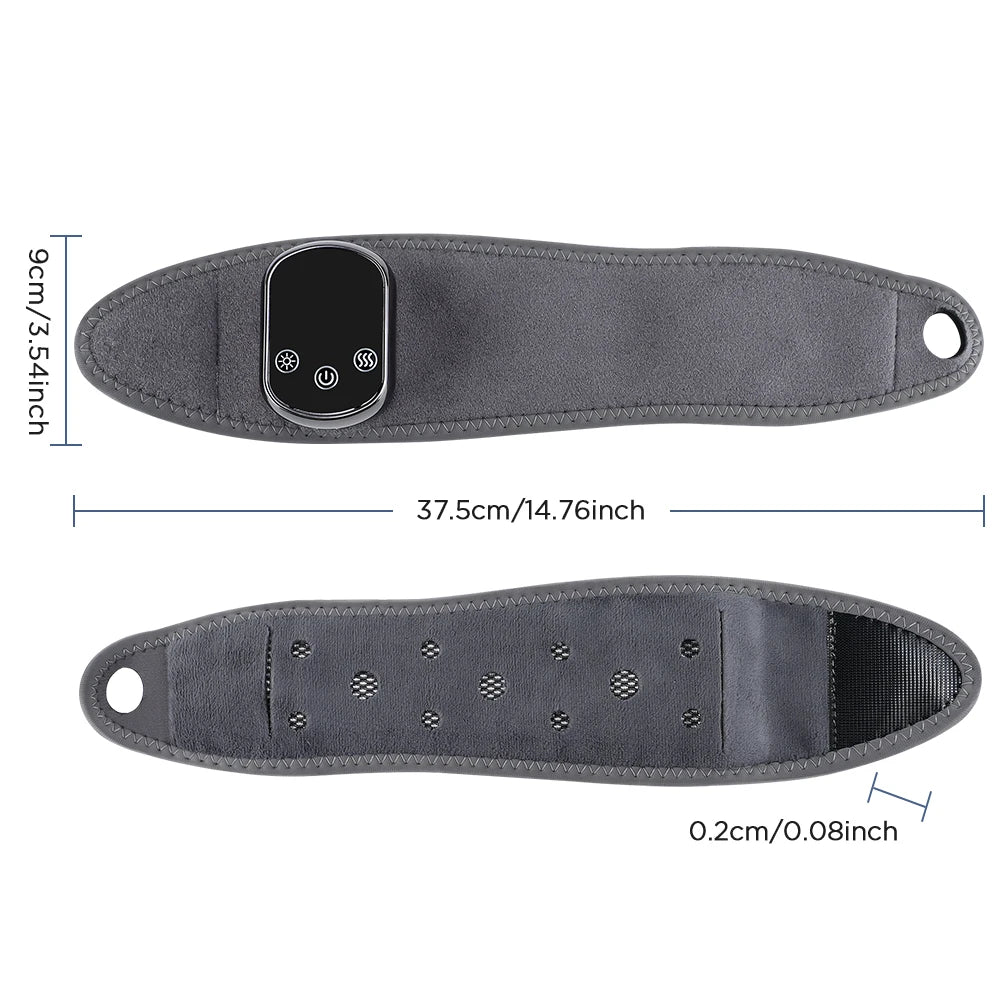Signature ThermoFlex™ – Bracelet de Massage Chauffant Rechargeable pour Poignet, Main et Cheville