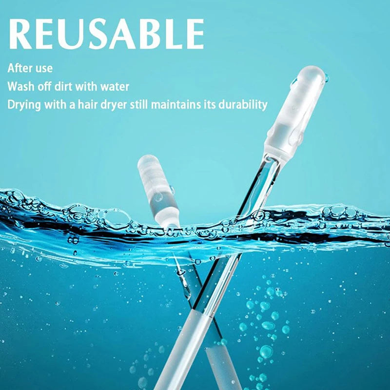 EarStick Pro™ – Kit Premium de Bâtonnets Adhésifs en Silicone pour le Nettoyage des Oreilles