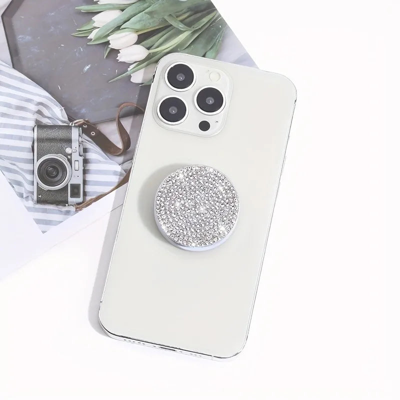 ✨ Support Téléphone Cristal Luxe™ – Pliable & Ultra Pratique 💎