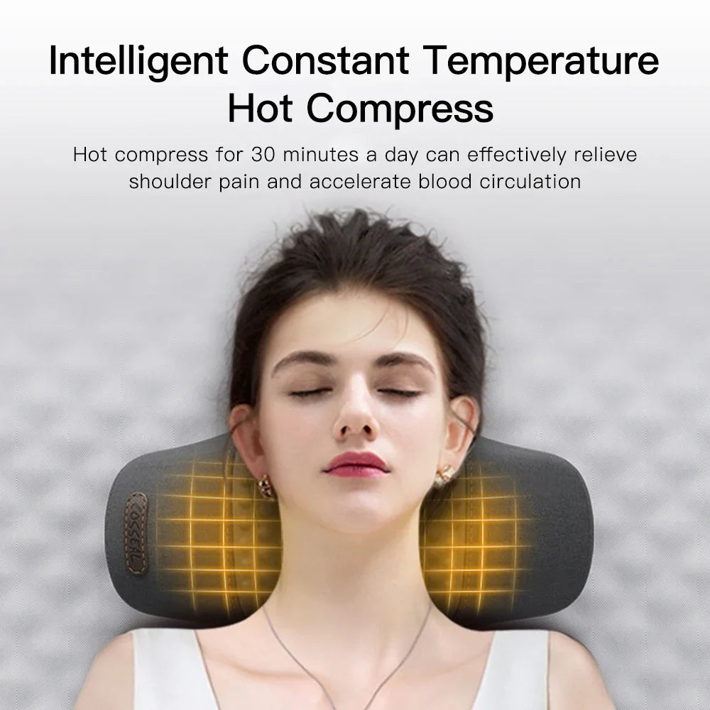 ✨ NeckTherapy Elite™ | Oreiller Massant Cervical Chauffant