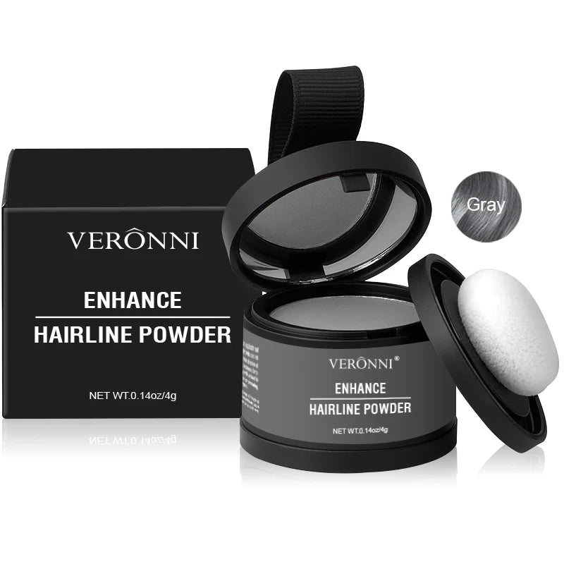 HairFill Pro™ | Poudre Correctrice Racines & Effet Chevelure Dense