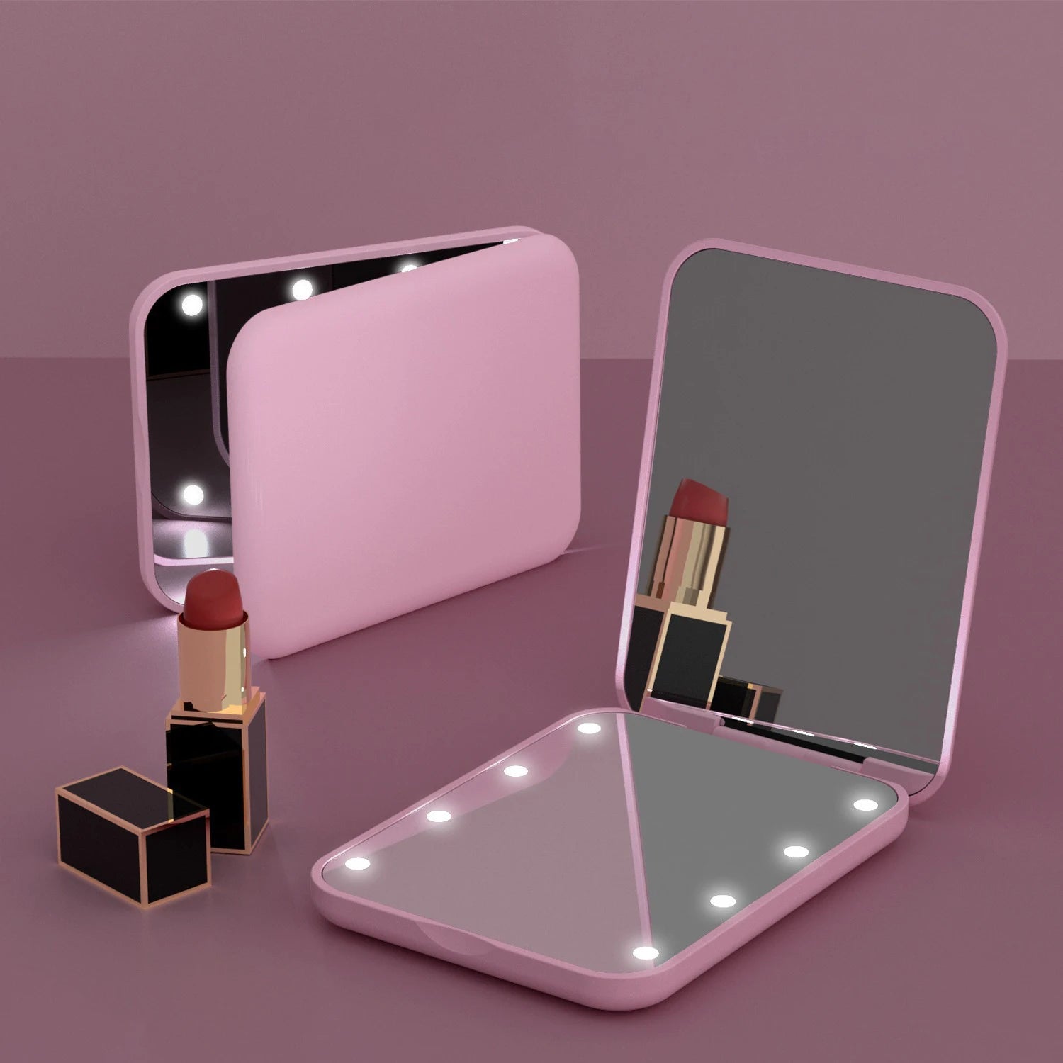 Miroir Beauté Haute Couture – Lumière LED & Finition Luxe