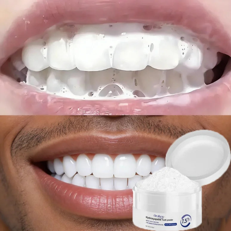 Poudre Blanchissante Luxe – Soin Dentaire Premium pour un Sourire Éclatant & une Fraîcheur Intense ✨🦷