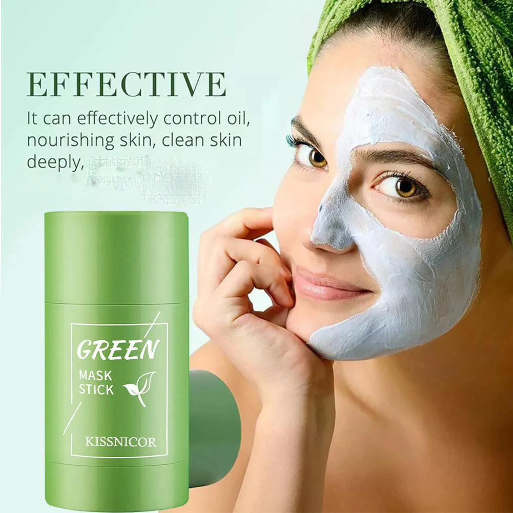 Masque Nettoyant au Thé Vert – Nettoyage Profond & Hydratation