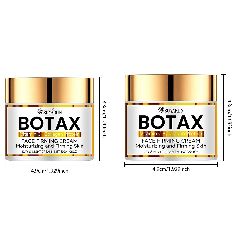 Crème Visage Effet Botox – Soin Anti-Rides Raffermissant & Hydratant Jour et Nuit