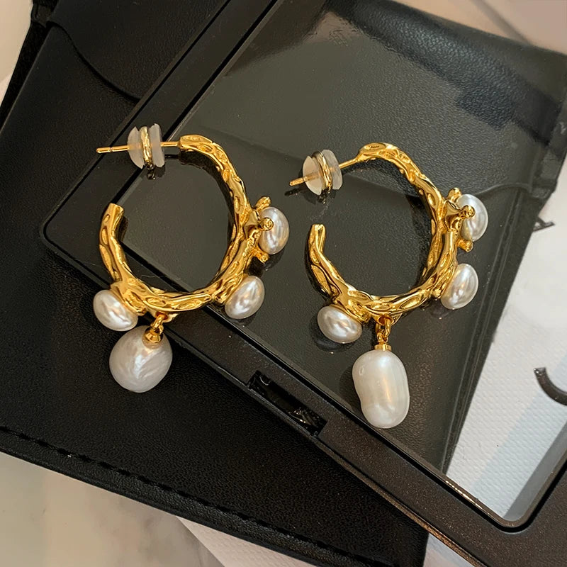 Prestige Élégance™ – Boucles d’Oreilles Héritage Baroque