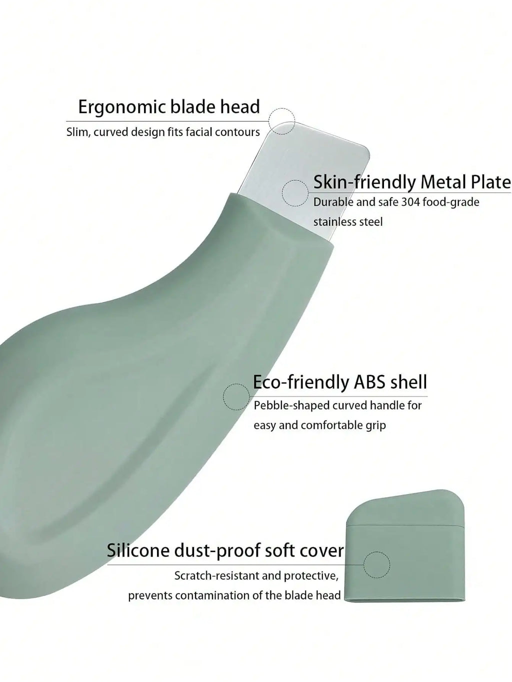 ✨ PoreClean Pro™ – Extracteur de Points Noirs en Silicone Doux