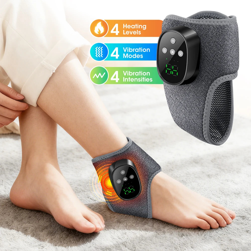 Signature ThermoFlex™ – Bracelet de Massage Chauffant Rechargeable pour Poignet, Main et Cheville