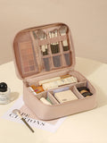 ✨ Trousse de Maquillage Premium Grand Format – Organisateur de Voyage Élégant & Multifonction