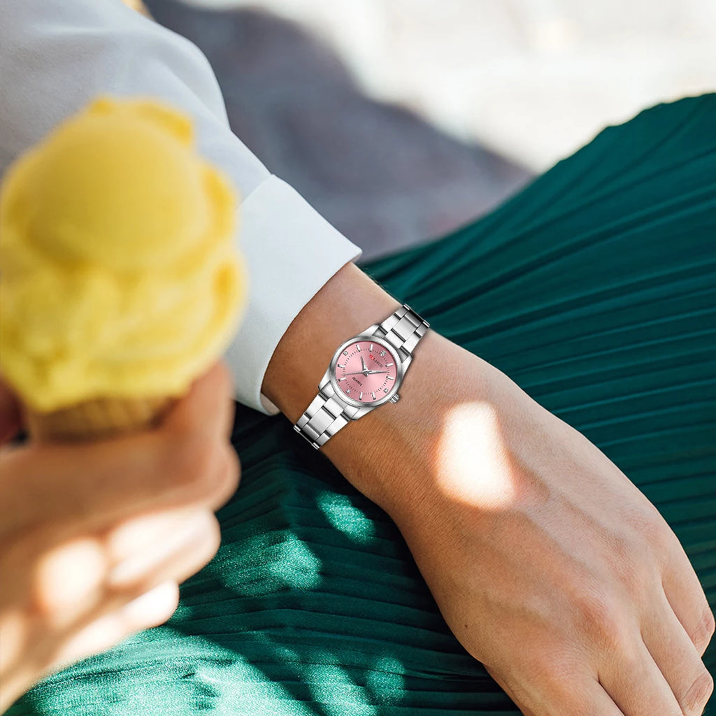 Montre Femme Héritage – Élégance Contemporaine en Acier Inoxydable