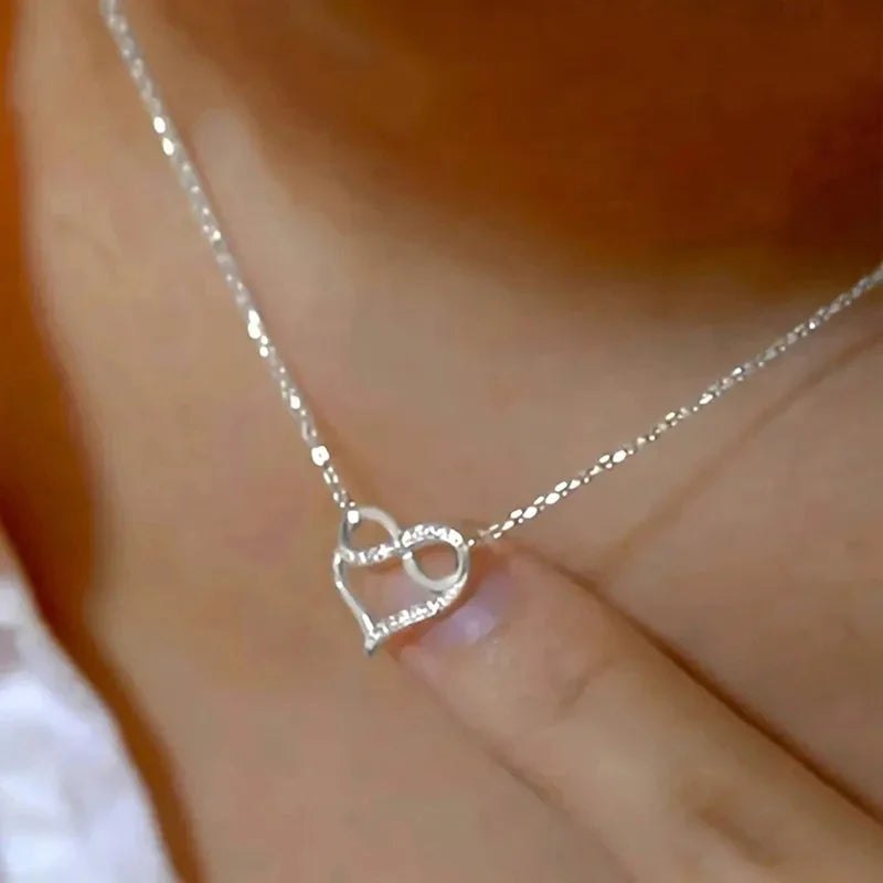 Collier Cœur Infini Signature
