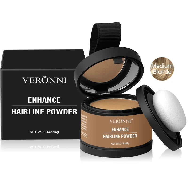 HairFill Pro™ | Poudre Correctrice Racines & Effet Chevelure Dense