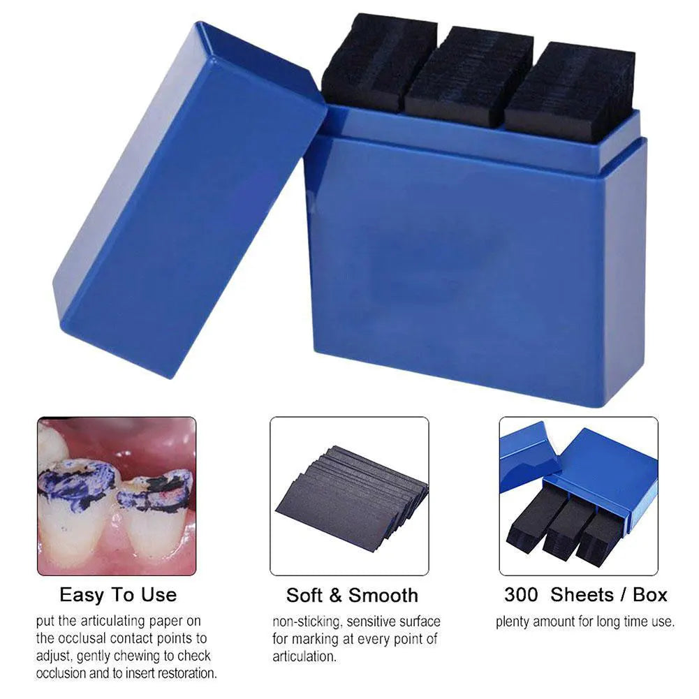 🦷 SmileCheck Pro™ – Papier Articulé Dentaire de Précision