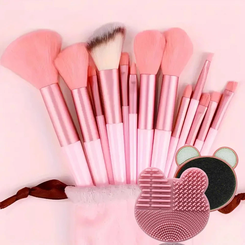 ✨ Coffret Luxe de Maquillage 33 Pièces – Kit Professionnel Complet avec Pinceaux, Éponges Blender & Accessoires Premium