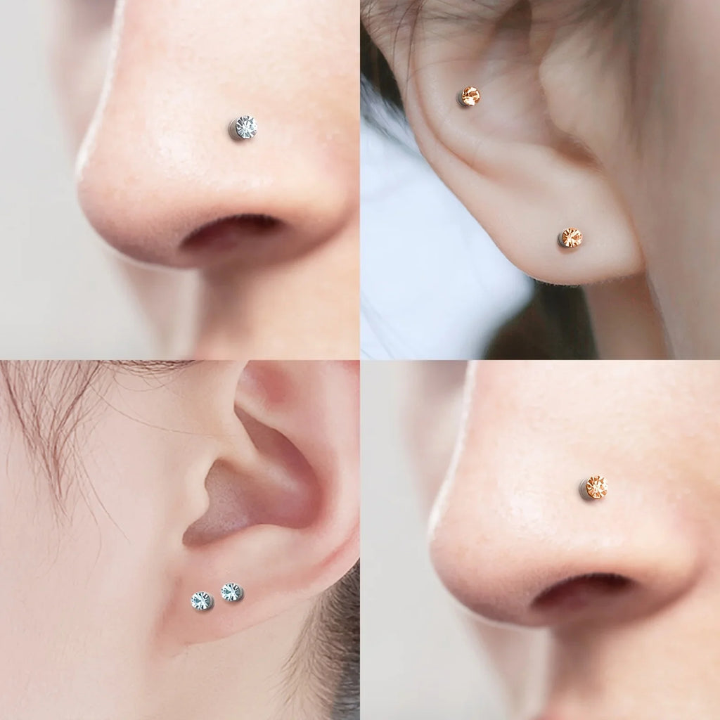 Éclat Signature™ – Piercing de Nez Magnétique Sans Perçage