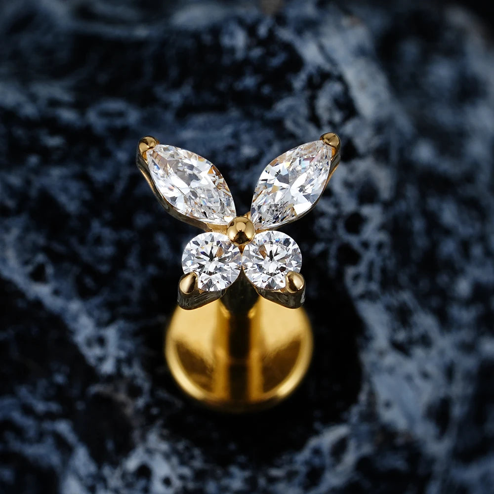 Papillon Prestige™ – Bijou de Piercing Haute Finition