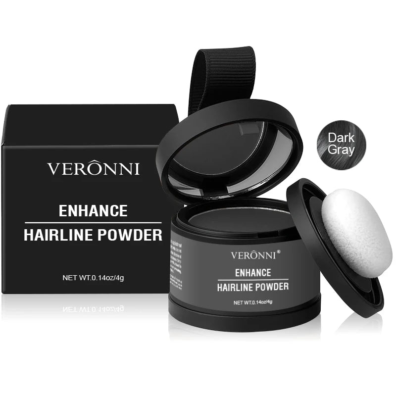 HairFill Pro™ | Poudre Correctrice Racines & Effet Chevelure Dense