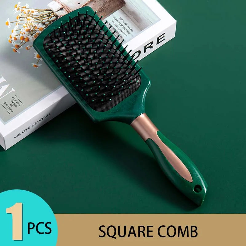 Brosse De Massage Pour Cuir Chevelu - Stimule et Démele en Douceur