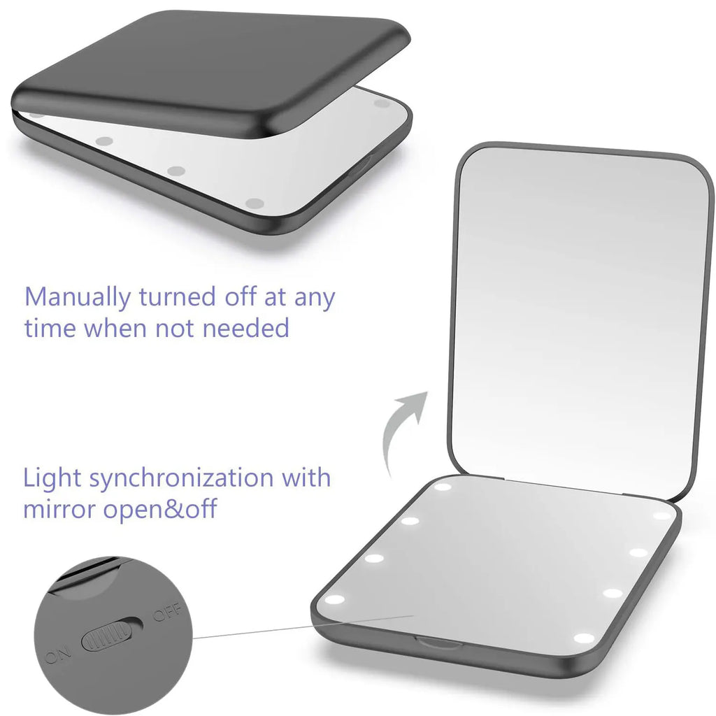 Miroir Beauté Haute Couture – Lumière LED & Finition Luxe