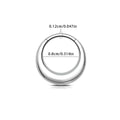 Anneau Clicker 316L Haut de Gamme – Piercing pour Nez, Septum, Cartilage et Oreille