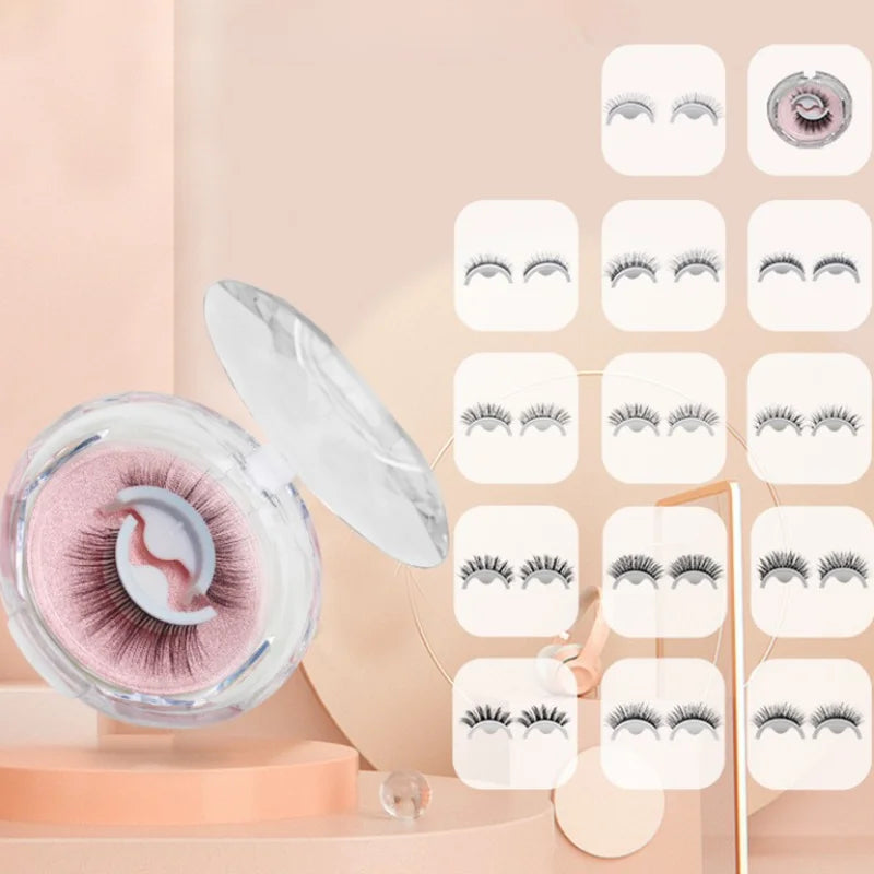 ✨ Faux Cils Magnétiques & Auto-Adhésifs 3D – Regard Intense en 3 Secondes