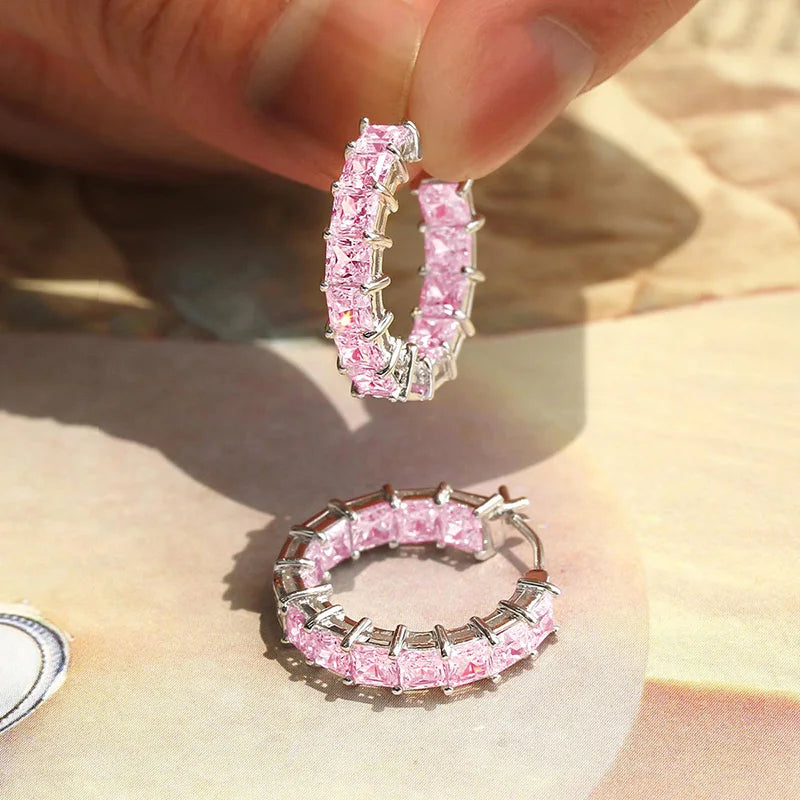 Royale Élégance™ – Créoles en Zircons Cubiques