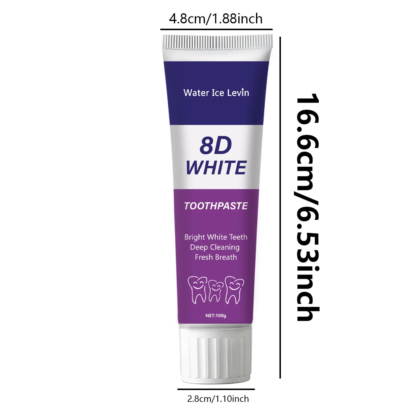 Dentifrice 8D Soin Complet & Fraîcheur
