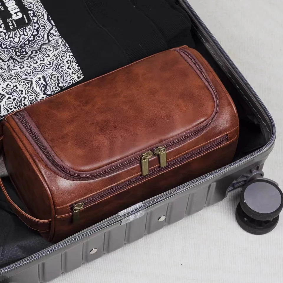 ✨ Trousse de Toilette & Maquillage Premium Grand Format – Organisateur de Voyage Élégant & Grande Capa