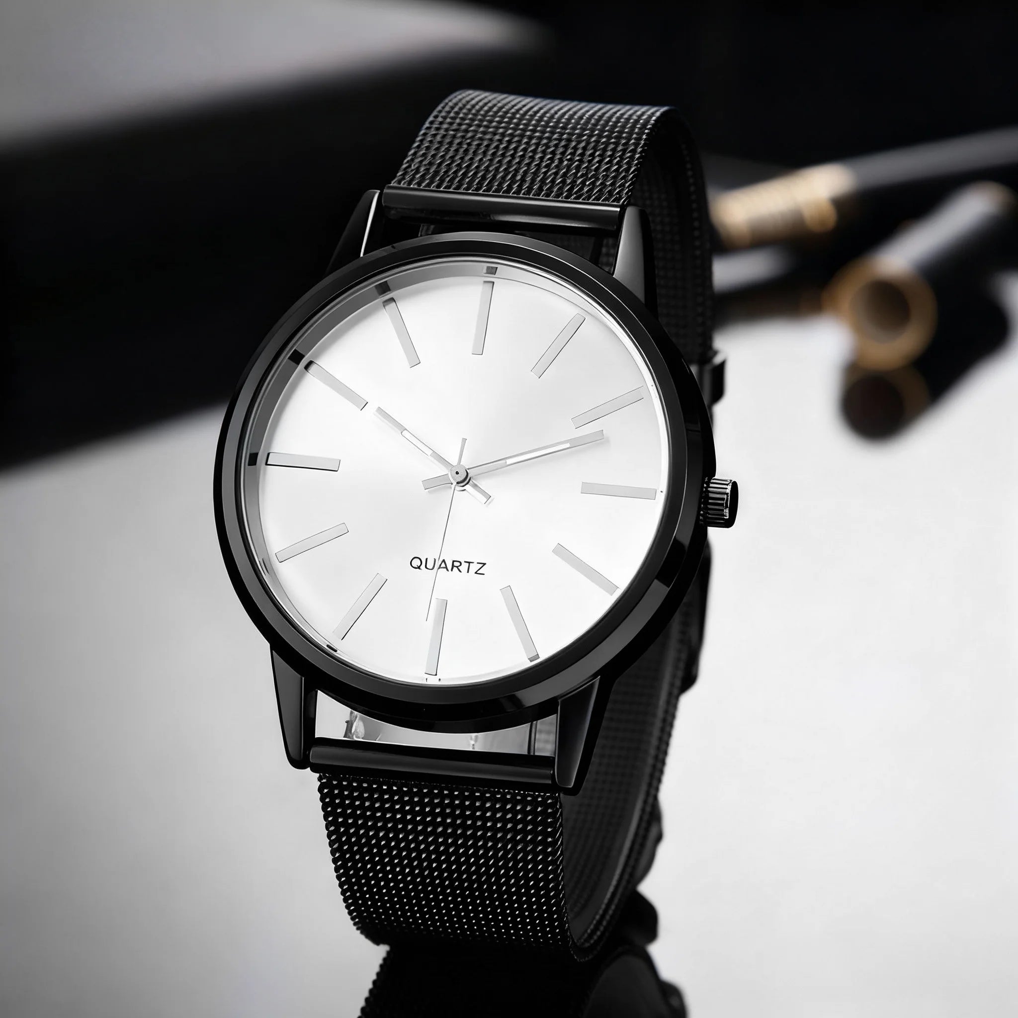 Montre Femme Chic en Acier Inoxydable – Élégance Minimaliste au Quotidien