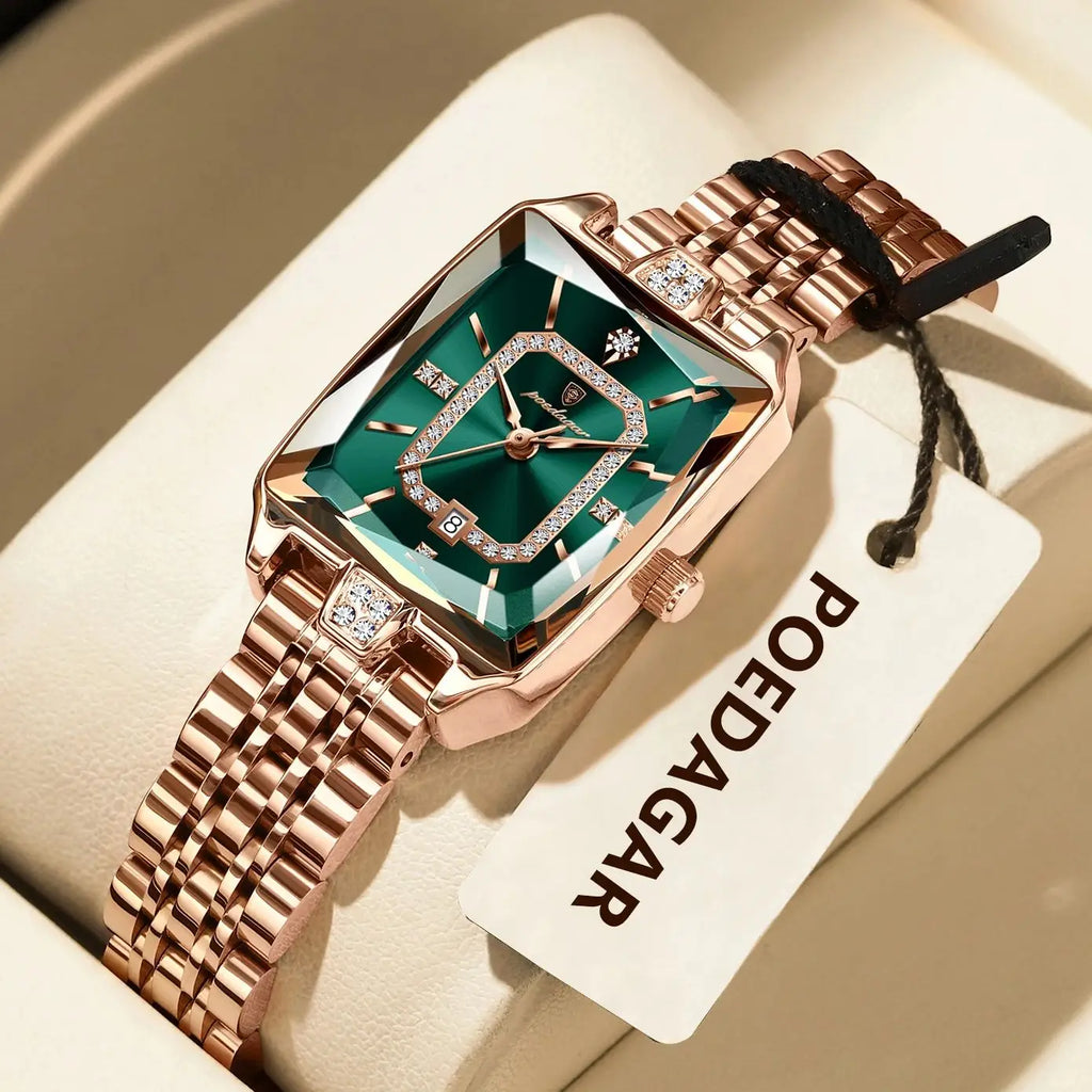 Montre Femme Signature Royale – Éclat Précieux & Élégance Intemporelle