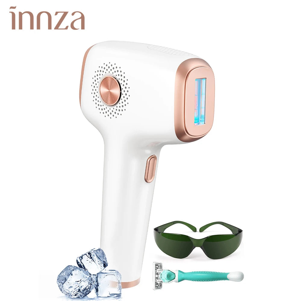 ✨ SilkSkin IPL Pro™ – Épilateur Laser IPL Premium à Refroidissement Glacé