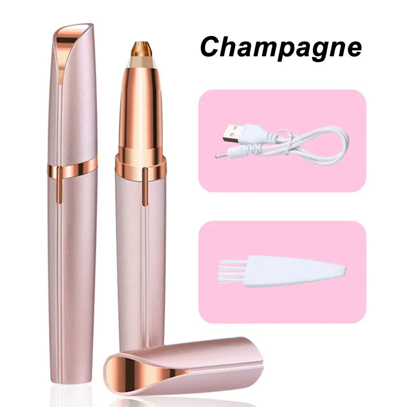 ✨ BrowGlow Pro™ – Tondeuse Électrique de Précision pour Sourcils