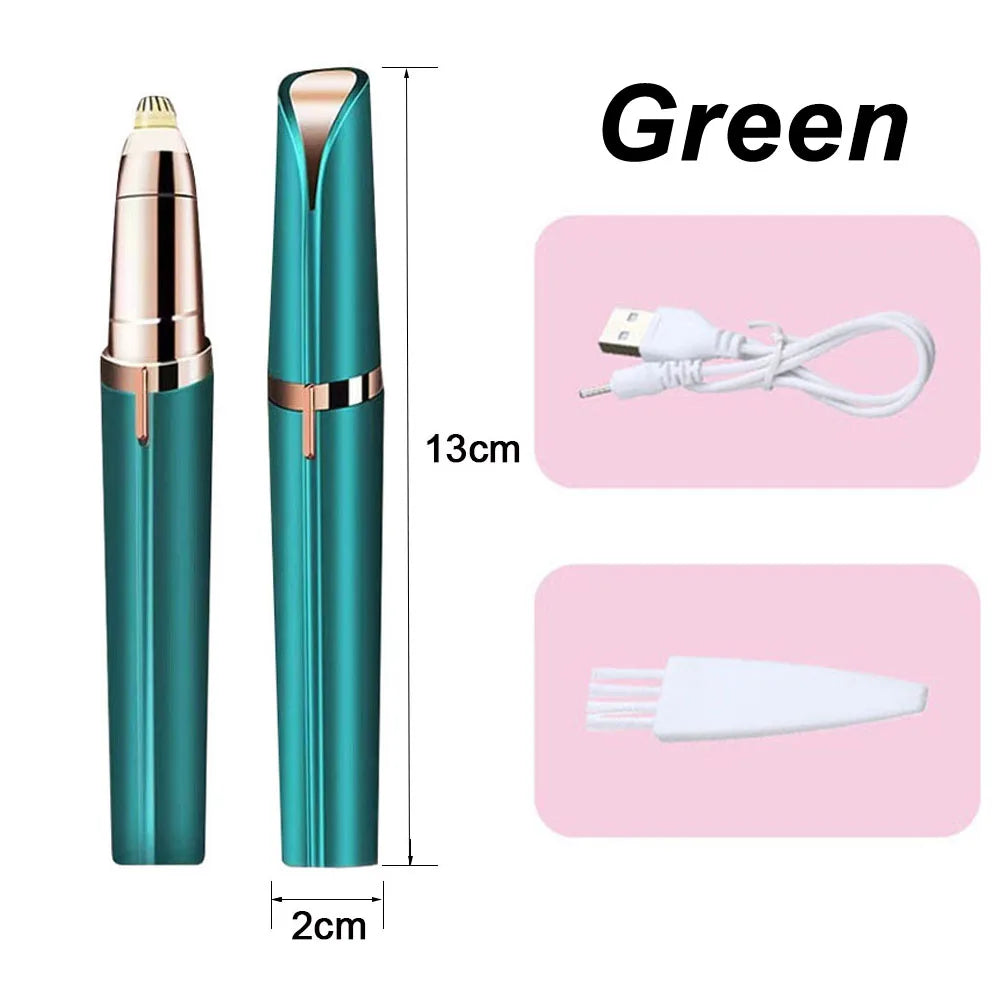 ✨ BrowGlow Pro™ – Tondeuse Électrique de Précision pour Sourcils