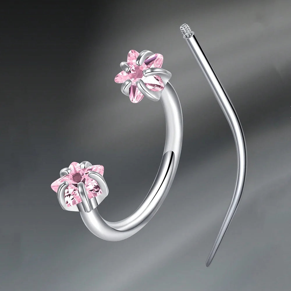 Collection Prestige™ – Piercings en Acier Inoxydable & Zircon Cubique