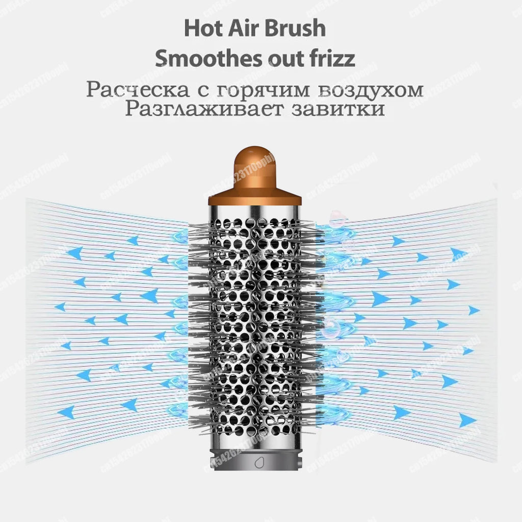 Sèche-Cheveux Multifonction 6-en-1 AirStyler Pro™ | Séchage, Boucles & Lissage Professionnels