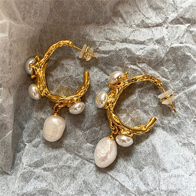 Prestige Élégance™ – Boucles d’Oreilles Héritage Baroque