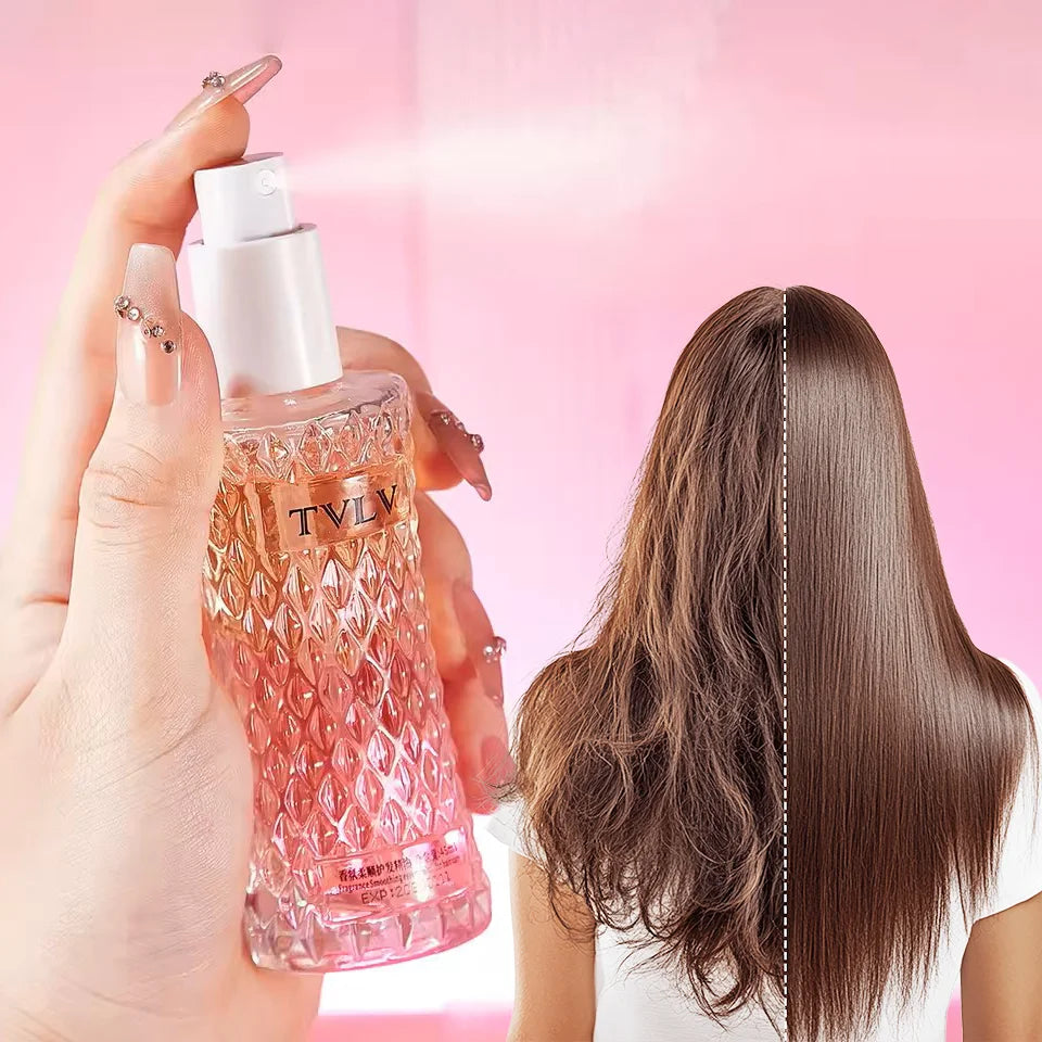 Huile Capillaire Parfumée 2-en-1 – Soin Réparateur Intensif, Nettoyage en Profondeur et Fraîcheur du Cuir Chevelu pour des Cheveux Doux, Brillants et Soyeux