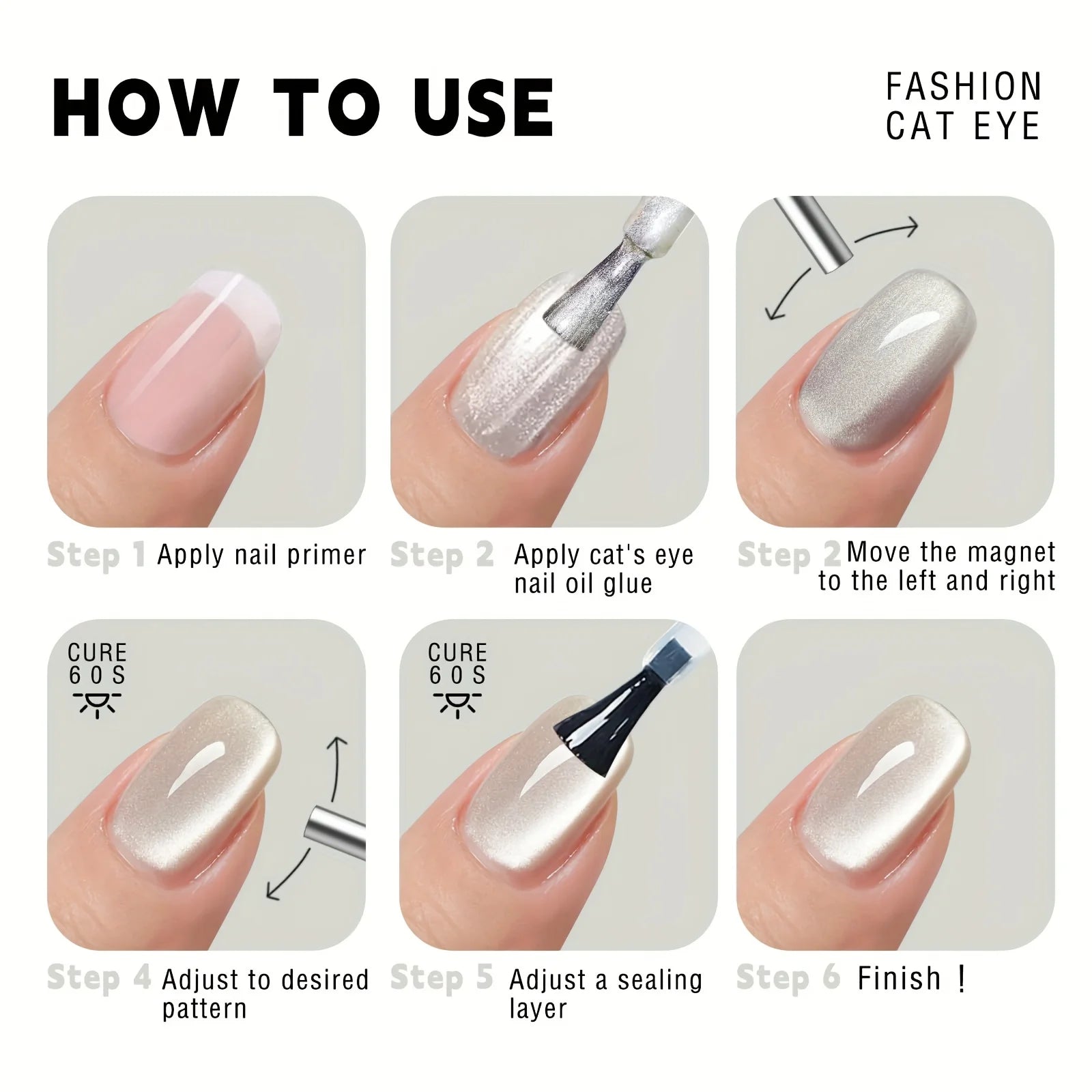 Stylet Magnétique Professionnel pour Vernis Gel