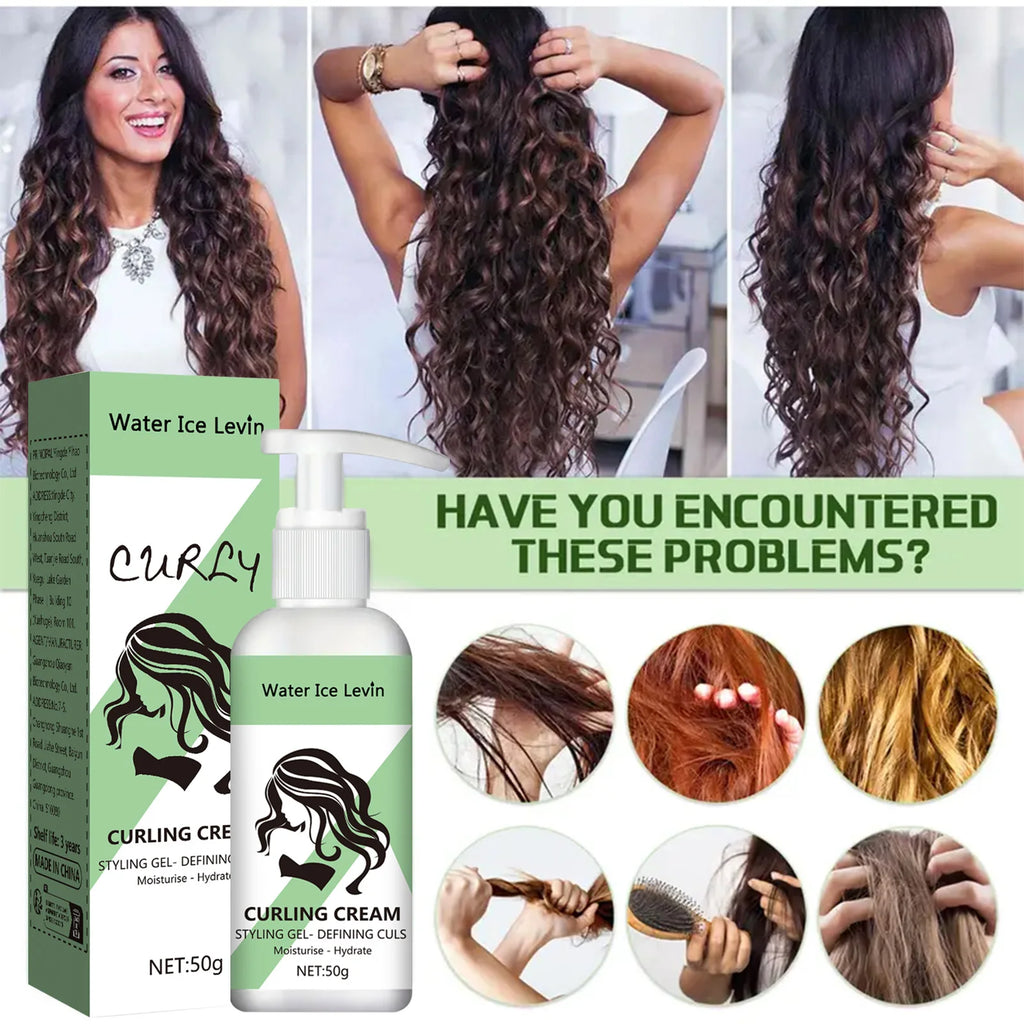✨ Crème Coiffante Boucles – Hydratation & Définition des Boucles