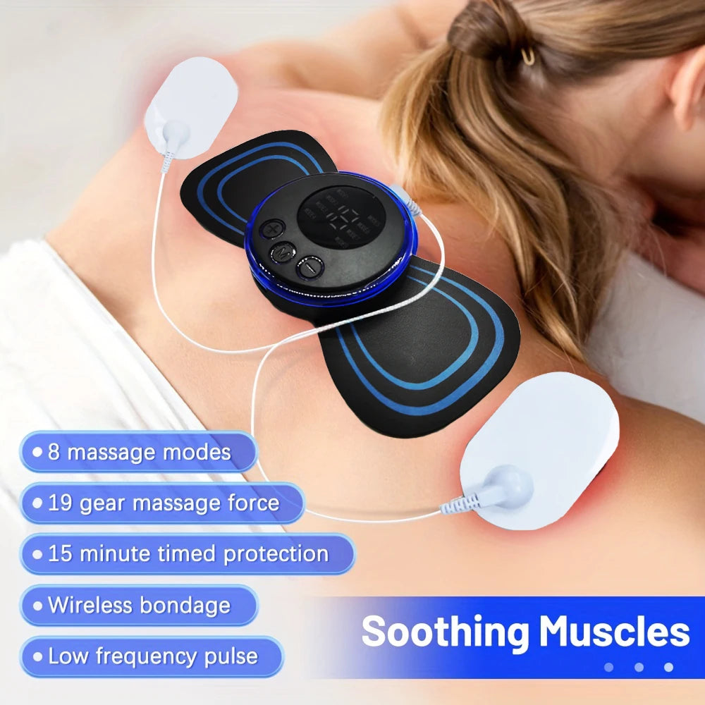 ✨ NeckPulse Pro™ | Masseur EMS avec Télécommande