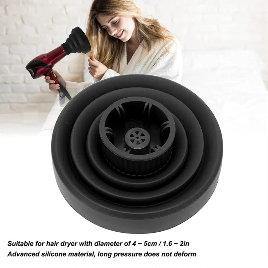 ✨ Diffuseur Universel en Silicone pour Sèche-Cheveux – Boucles Définies Sans Frisottis