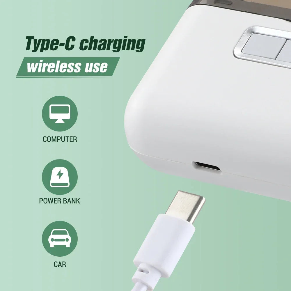 💅 Coupe-Ongles Électrique Rechargeable – Coupe Précise et Sans Effort