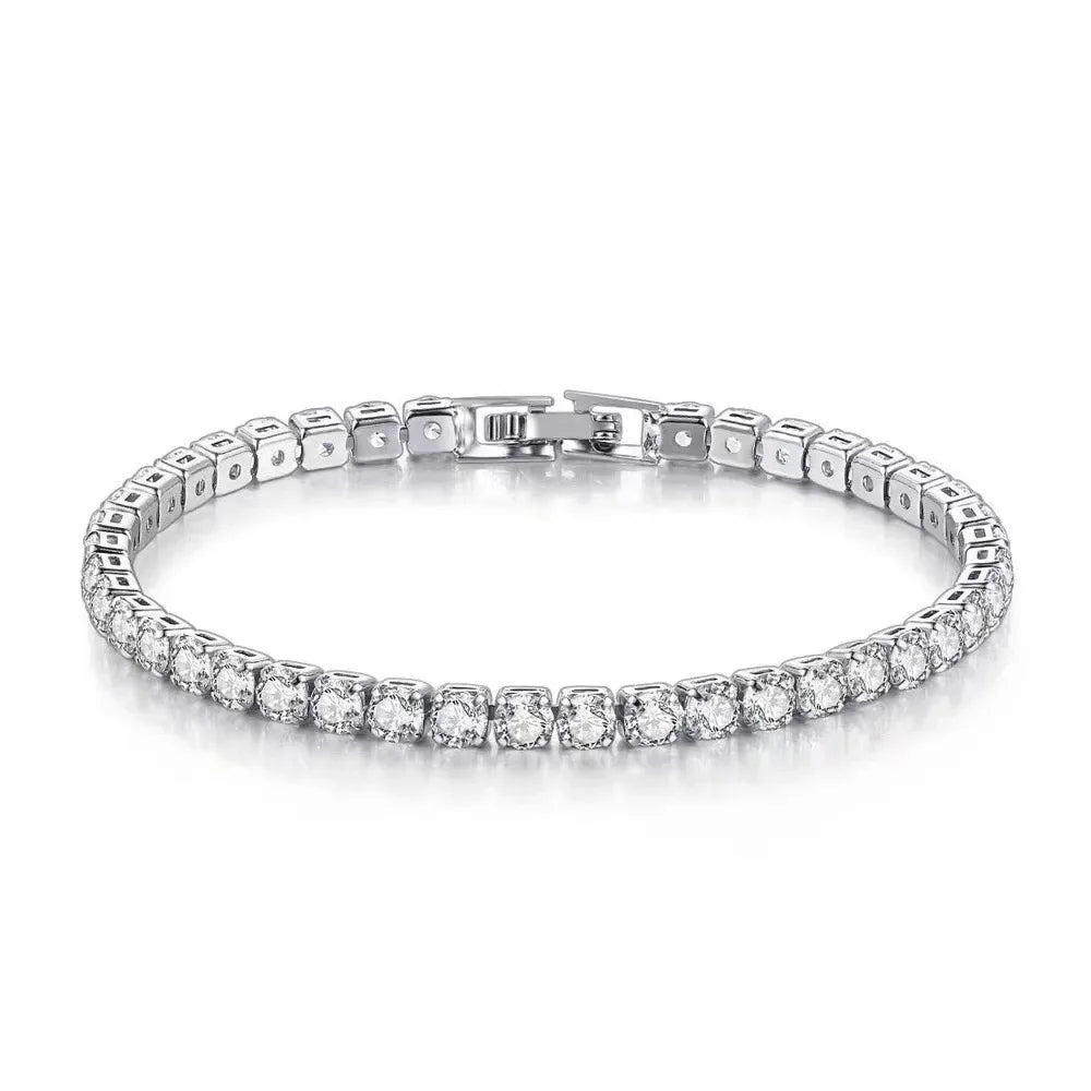 Bracelet Royal Brillance en Argent Sterling S925